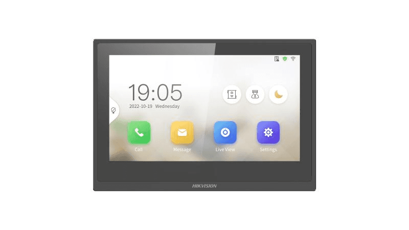 DS-KH6351-WTE1 7" Indoor Monitor (Metal Frame)